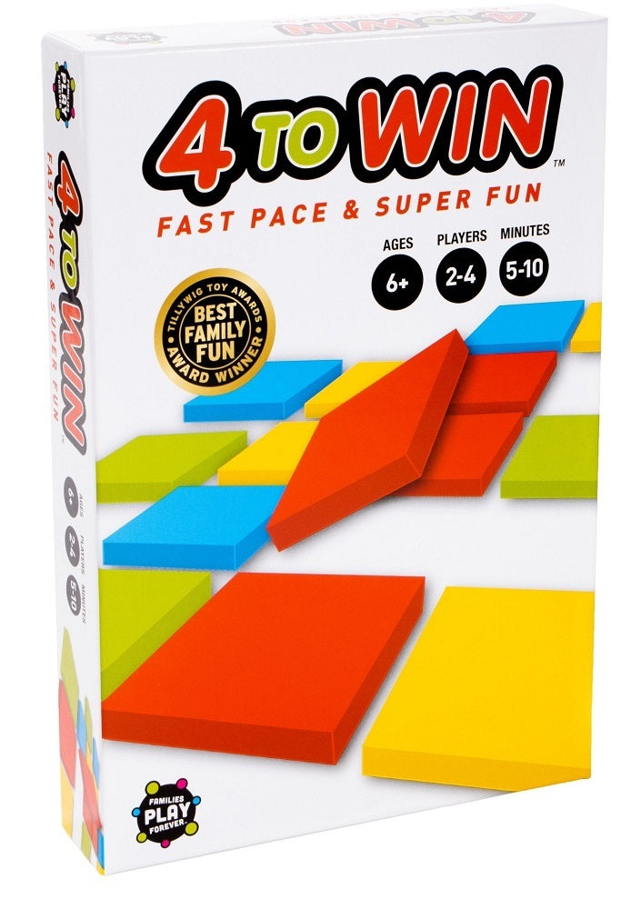 FAMILIES PLAY FOREVER - 4 TO WIN GAME