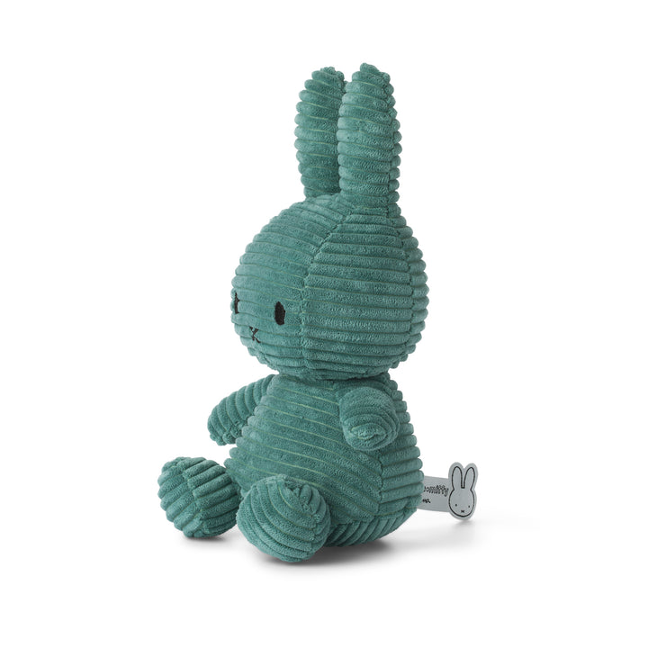 MIFFY - 23CM SITTING CORDUROY MIFFY: GREEN