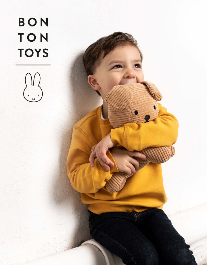 MIFFY - 17CM CORDUROY SNUFFY: BEIGE