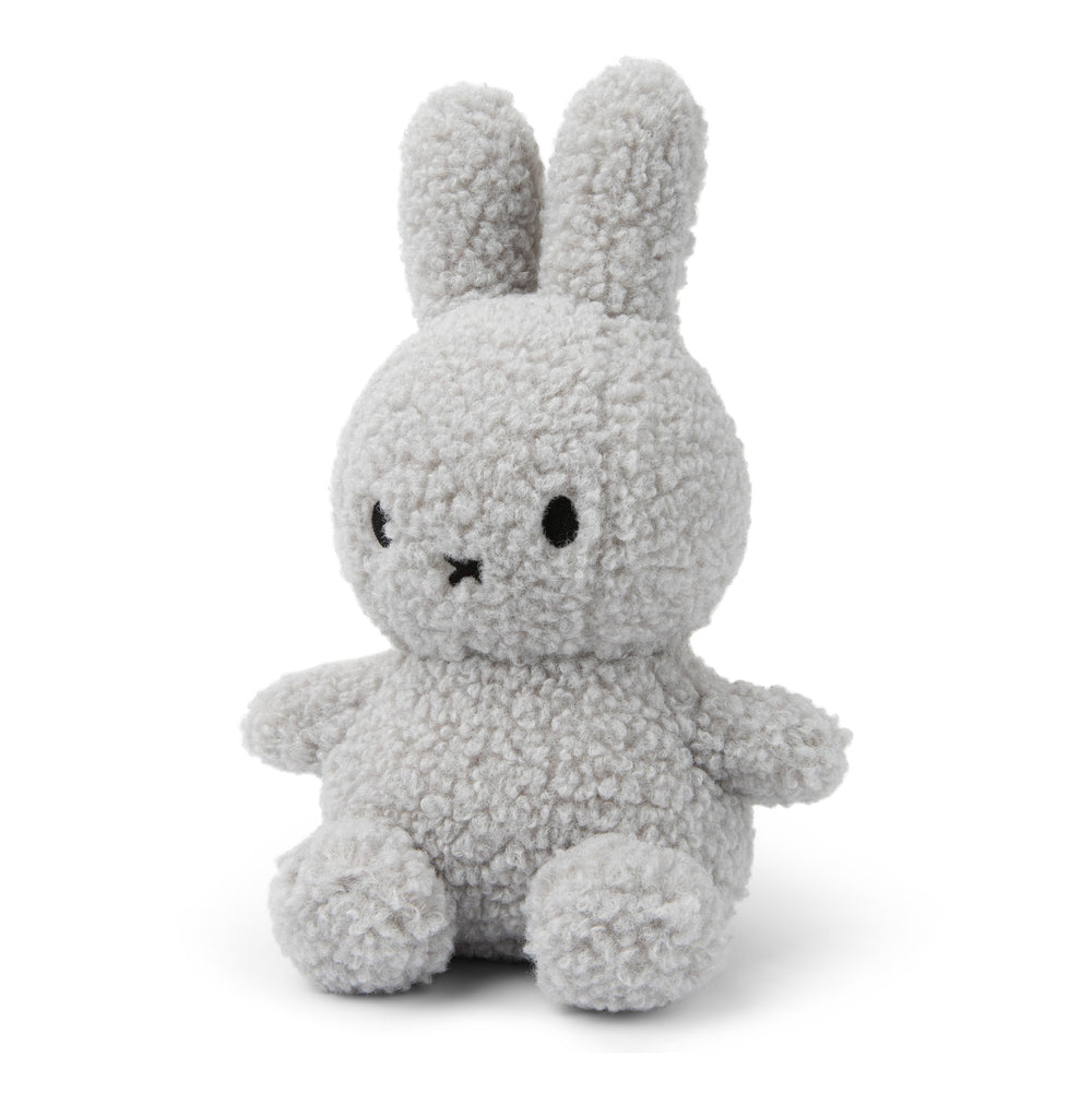 MIFFY - 23CM SITTING TERRY MIFFY: LIGHT GREY