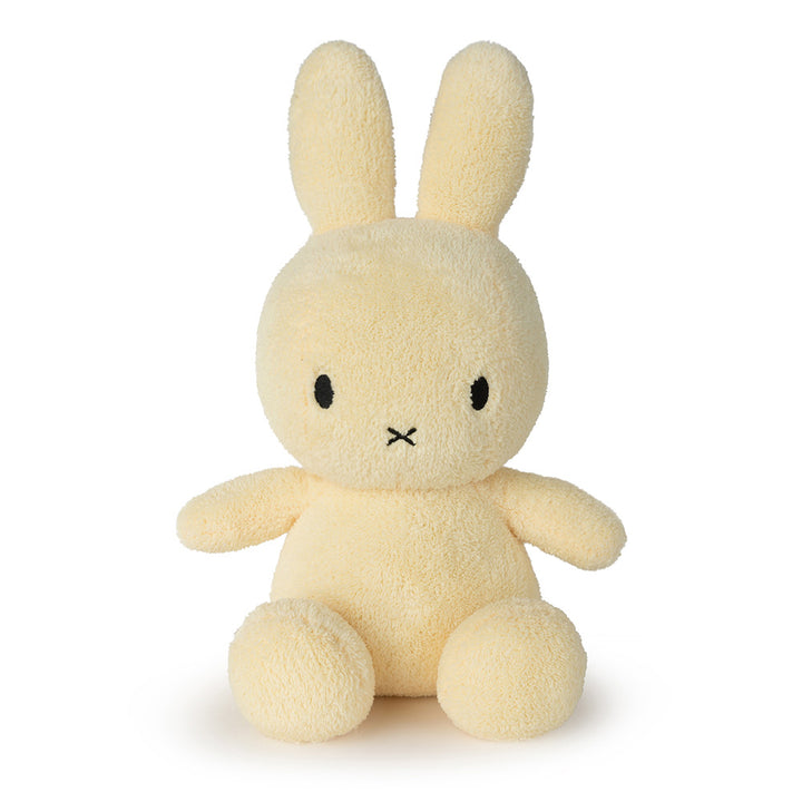 MIFFY - 23CM SITTING TERRY MIFFY: SOFT YELLOW