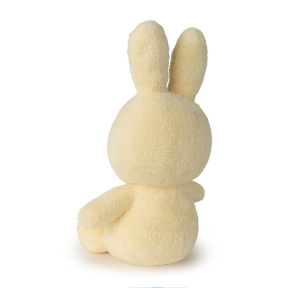 MIFFY - 23CM SITTING TERRY MIFFY: SOFT YELLOW