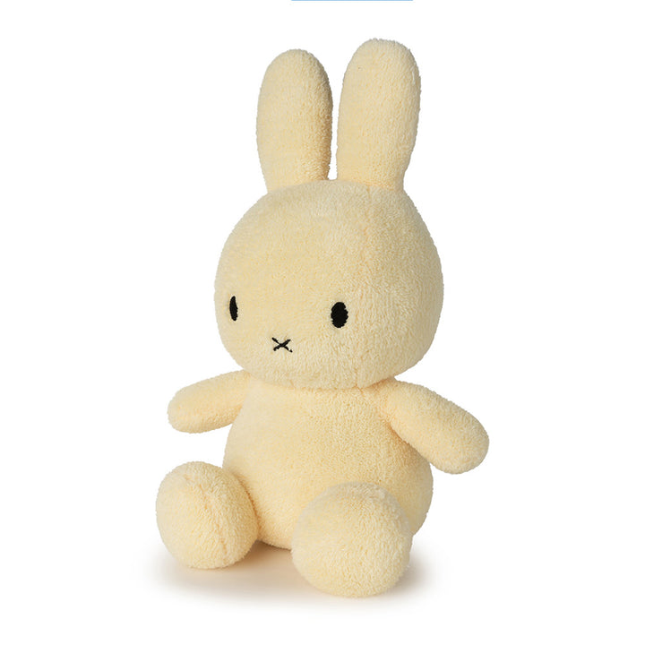 MIFFY - 23CM SITTING TERRY MIFFY: SOFT YELLOW