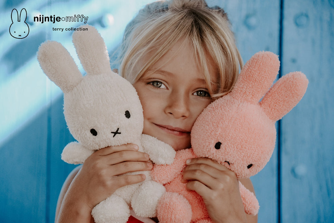 MIFFY - 23CM SITTING TERRY MIFFY: SOFT YELLOW