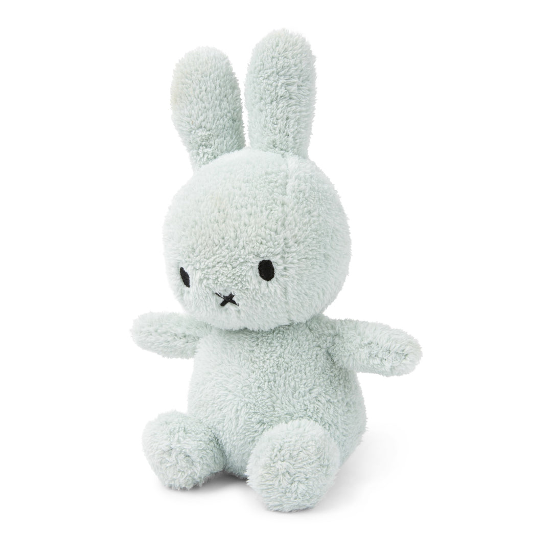 MIFFY - 23CM SITTING TERRY MIFFY: SOFT GREEN