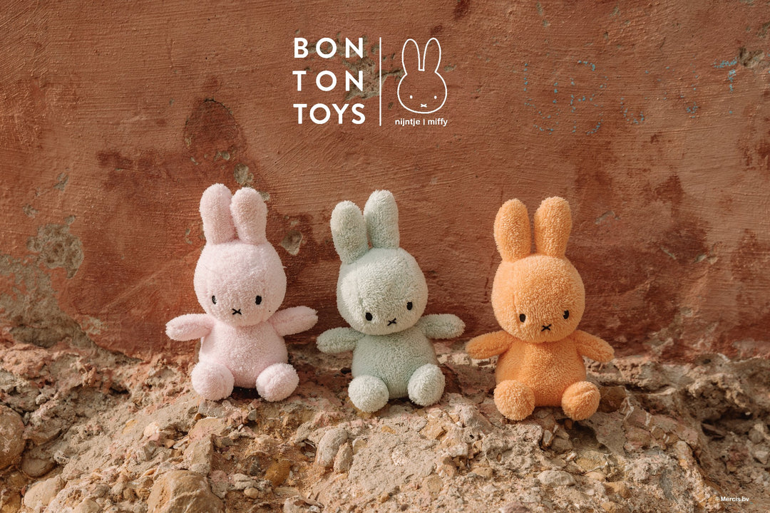 MIFFY - 23CM SITTING TERRY MIFFY: SOFT GREEN