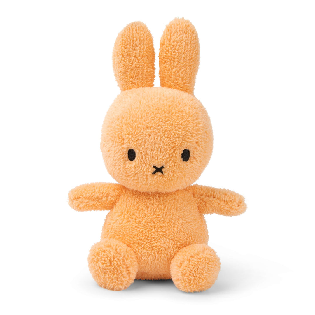 MIFFY - 23CM SITTING TERRY MIFFY: SOFT ORANGE
