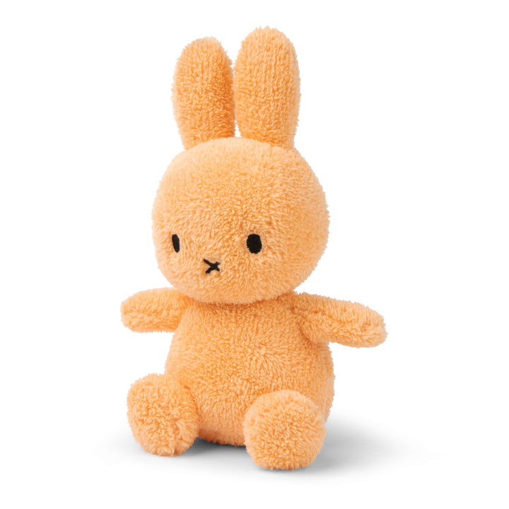 MIFFY - 23CM SITTING TERRY MIFFY: SOFT ORANGE