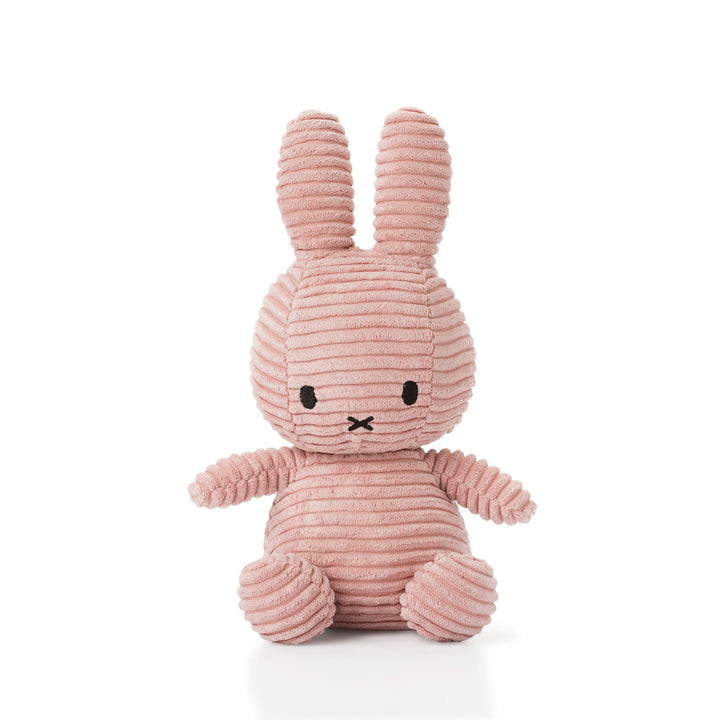 MIFFY - 23CM SITTING CORDUROY MIFFY: PINK
