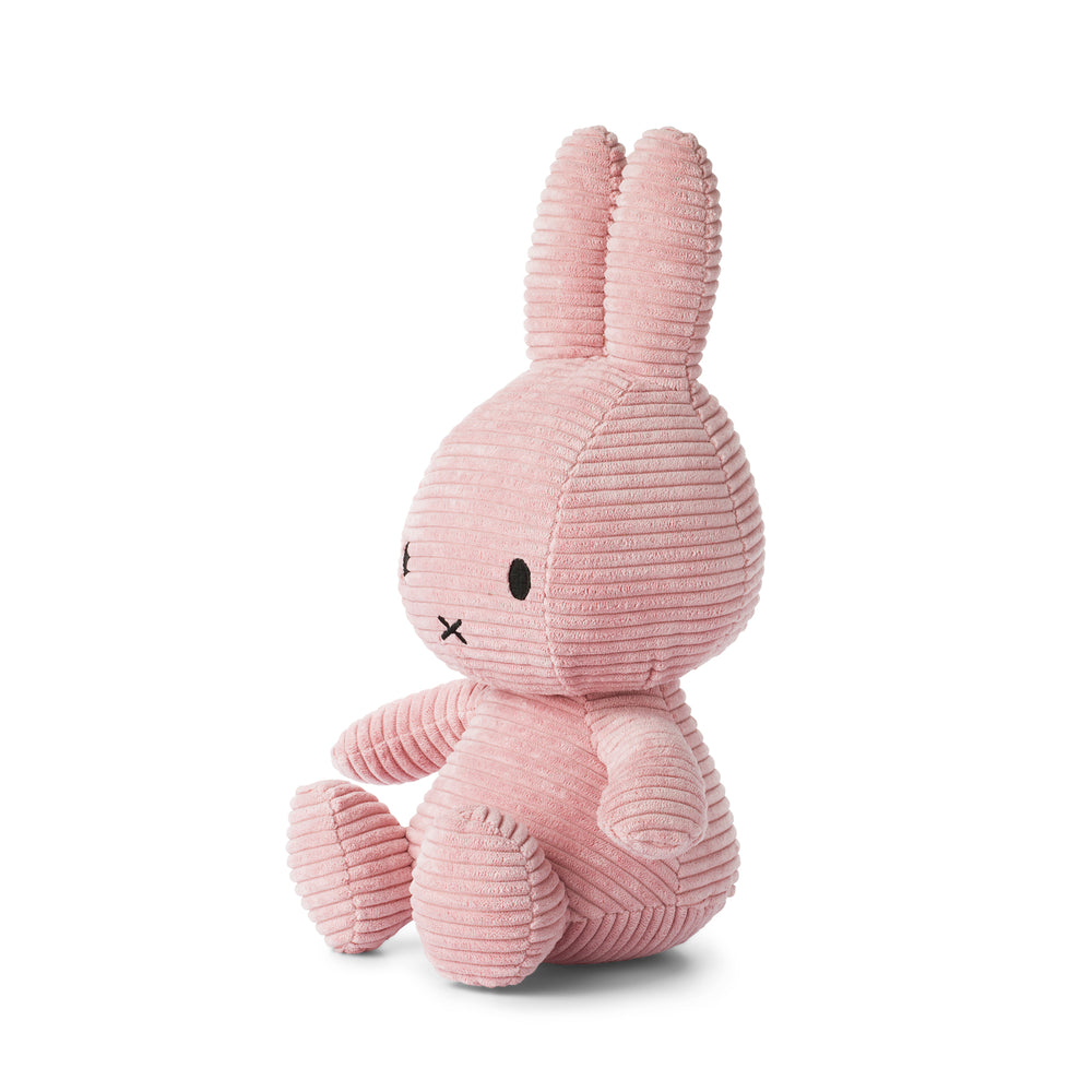 MIFFY - 23CM SITTING CORDUROY MIFFY: PINK