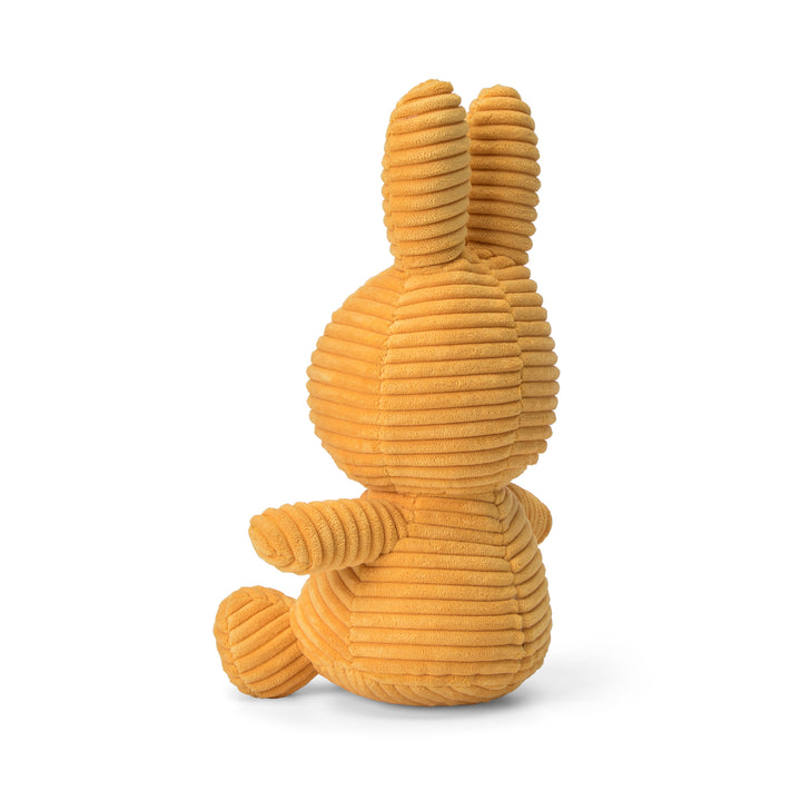 MIFFY - 23CM SITTING CORDUROY MIFFY: YELLOW 