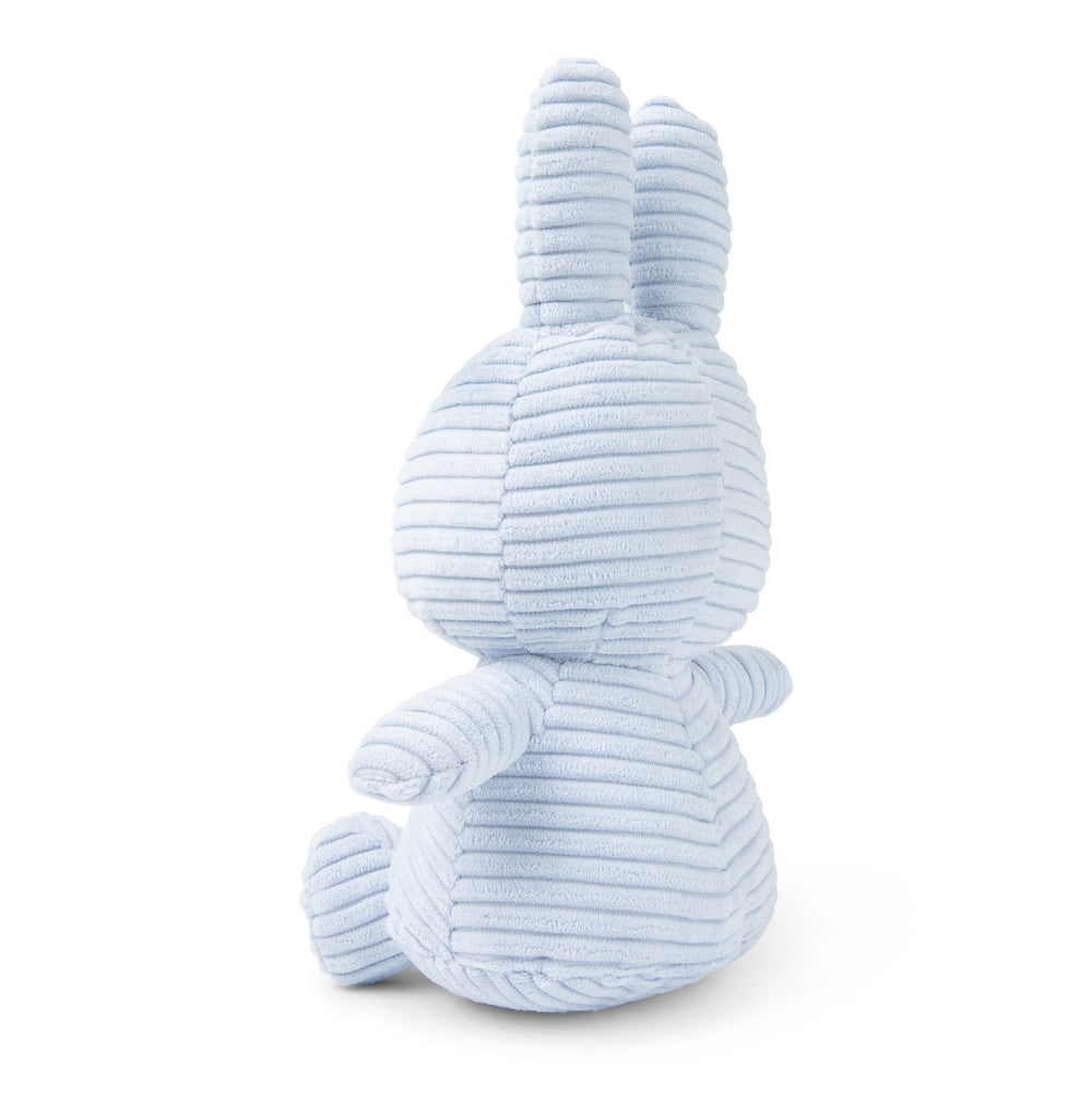 MIFFY - 23CM SITTING CORDUROY MIFFY: ICE BLUE