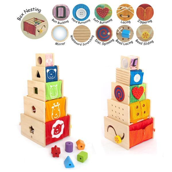 IMTOY - 5 ACTIVITY STACKERS
