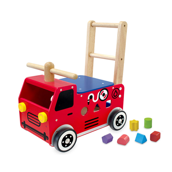 IMTOY - WALK AND RIDE FIRE ENGINE TRUCK