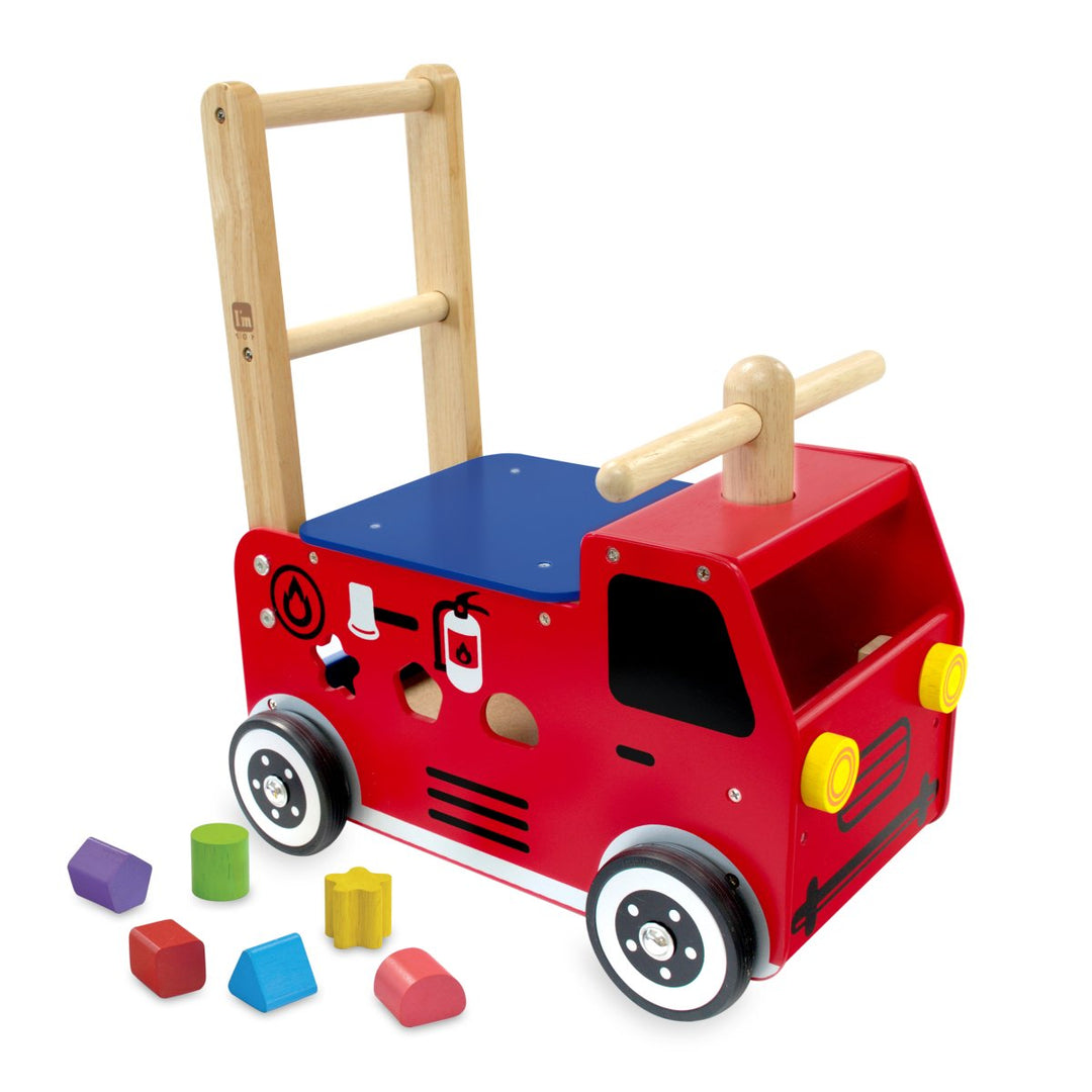 IMTOY - WALK AND RIDE FIRE ENGINE TRUCK