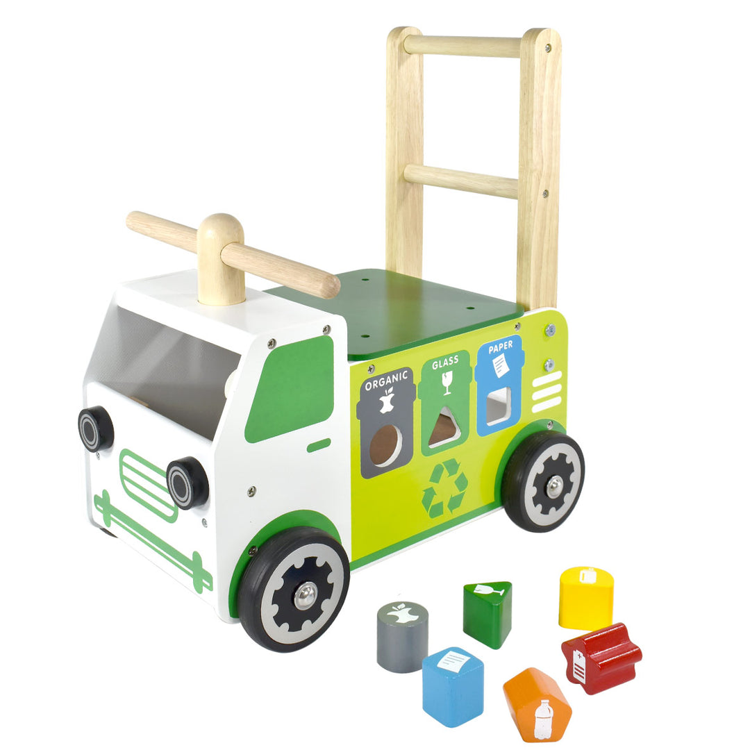 IMTOY - WALK AND RIDE RECYCLE TRUCK