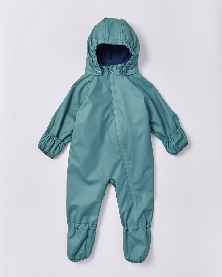 RAINKOAT - SNOWSUIT CRAWLERS: FOREST GREEN [sz:3-6 MTHS]