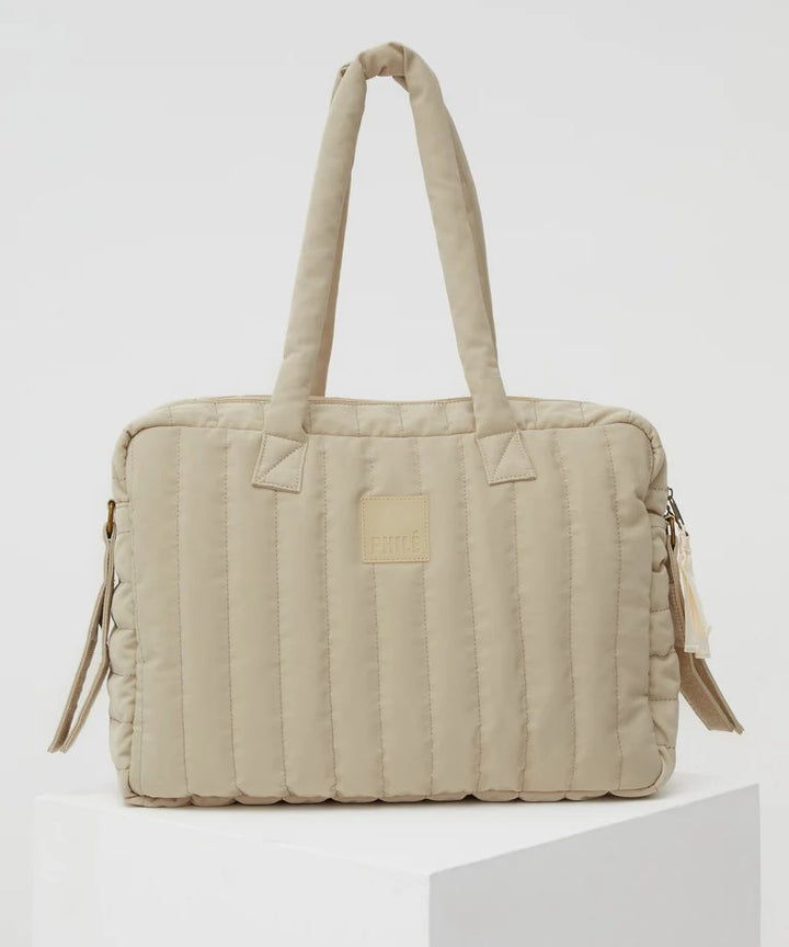 PHILE - THE NAPPY BAG: CREAM