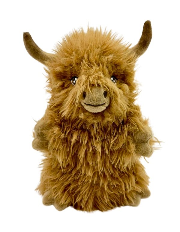 ECO BUDDIES - HAND PUPPET: HIGHLAND COW