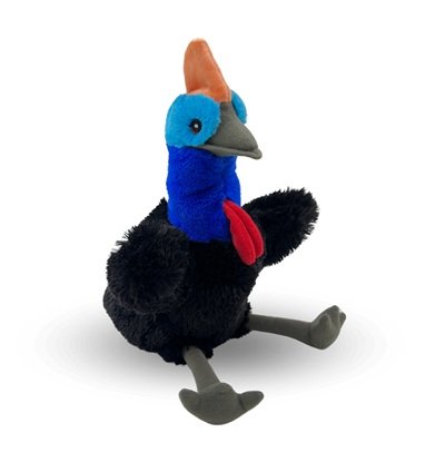 ECO BUDDIES - HAND PUPPET: CASSOWARY