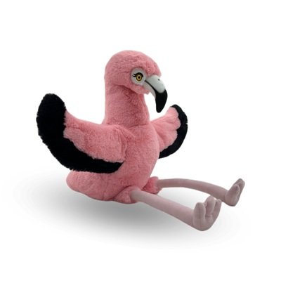 ECO BUDDIES - HAND PUPPET: FLAMINGO