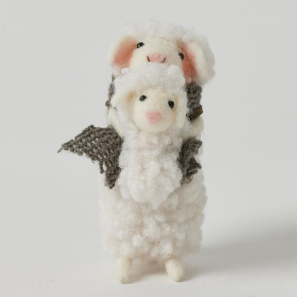 JIGGLE & GIGGLE - BABA THE FELT SHEEP 