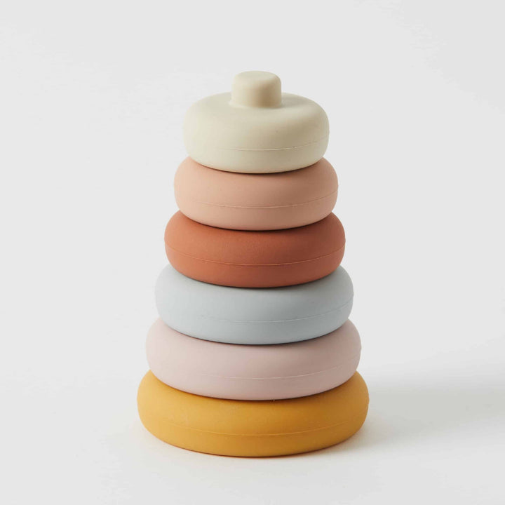 NORDIC KIDS - CHARLI SILICONE ROUND STACKER