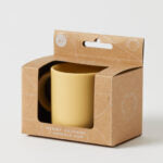 NORDIC KIDS - HENNY SILICONE 2 HANDLE CUP: LEMON 