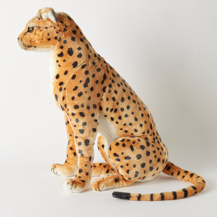 JIGGLE & GIGGLE - LARGE SITTING ANIMAL: CHEETAH 