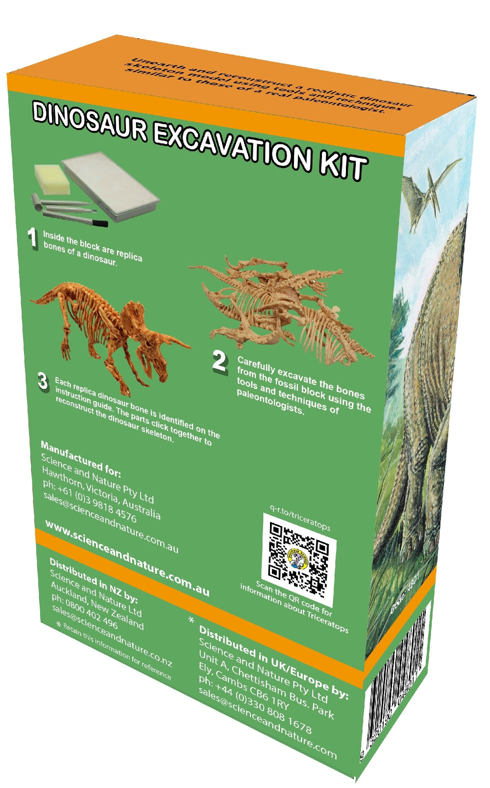 DISCOVER SCIENCE - TRICERATOPS EXCAVATION