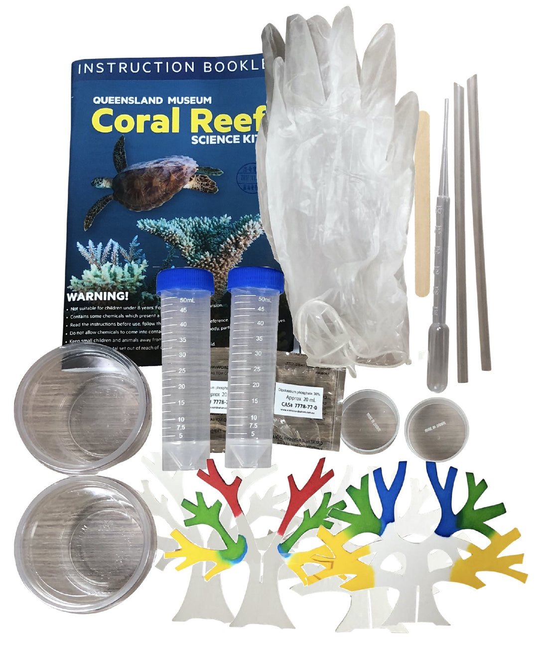 DISCOVER SCIENCE - CORAL REEF SCIENCE KIT 