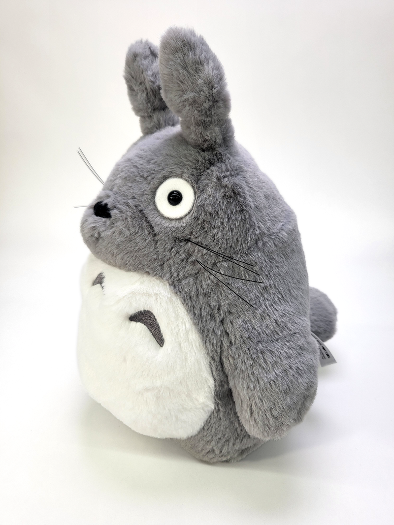 STUDIO GHIBLI - MY NEIGHBOR TOTORO: TOTORO PLUSH GREY MEDIUM 