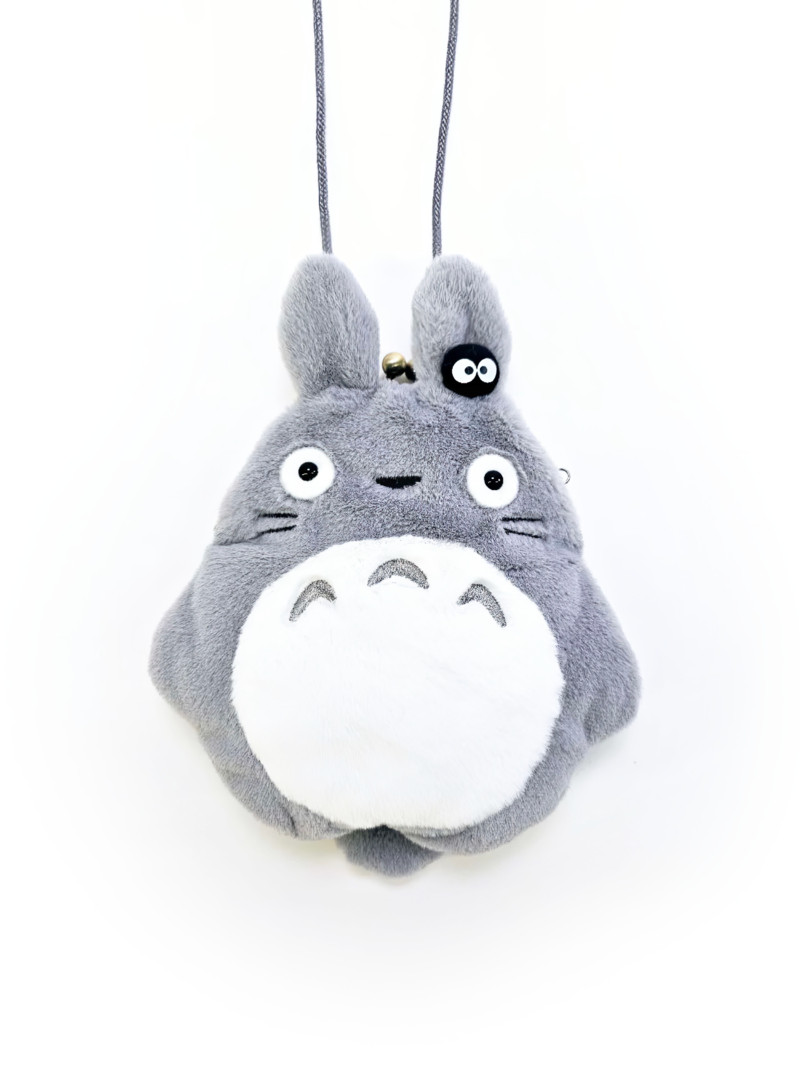 STUDIO GHIBLI - MY NEIGHBOR TOTORO: FLUFFY PURSE BLUE LGE