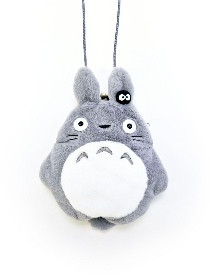 STUDIO GHIBLI - MY NEIGHBOR TOTORO: FLUFFY PURSE BLUE LGE
