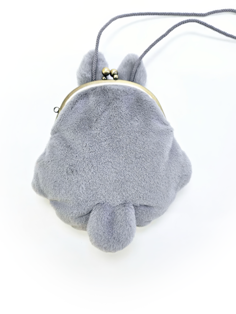 STUDIO GHIBLI - MY NEIGHBOR TOTORO: FLUFFY PURSE BLUE LGE