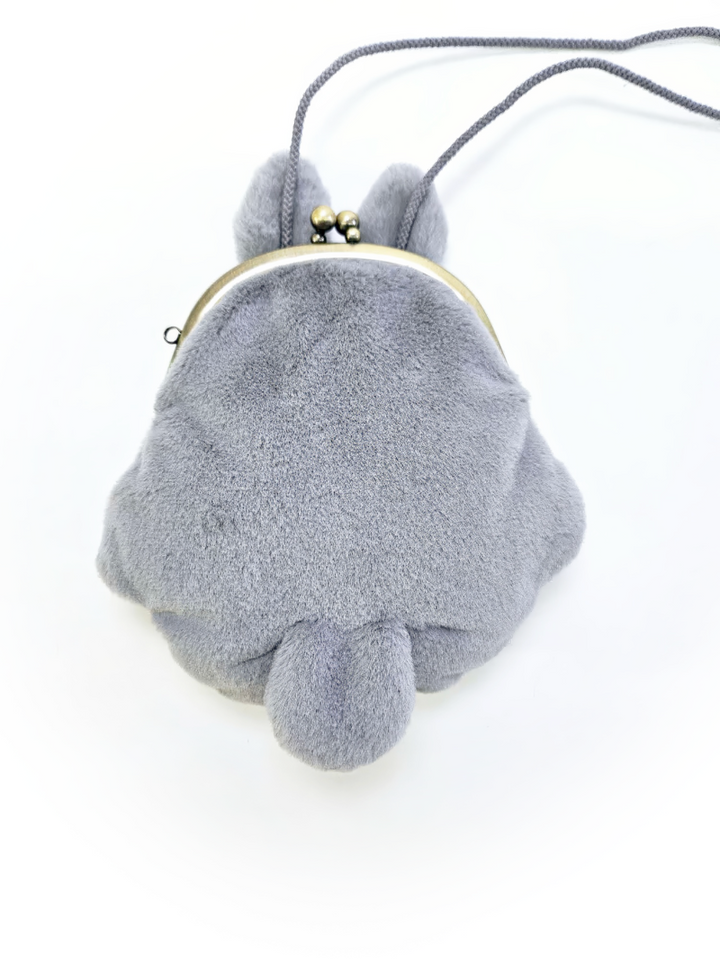 STUDIO GHIBLI - MY NEIGHBOR TOTORO: FLUFFY PURSE BLUE LGE