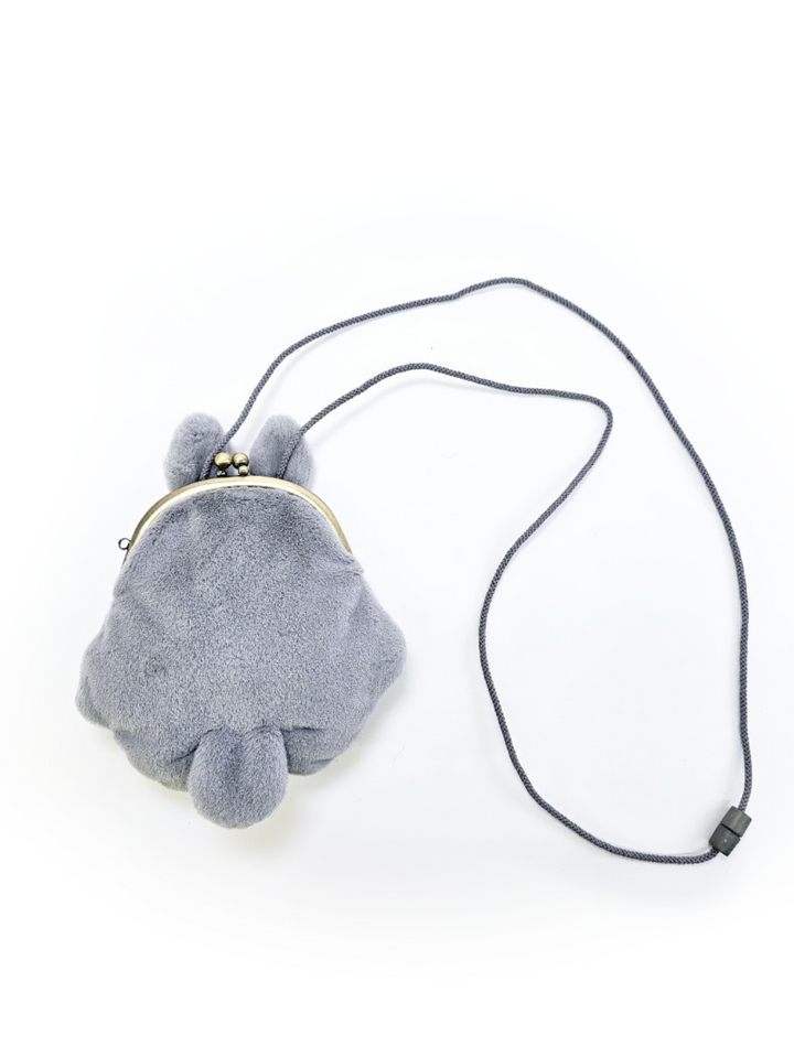 STUDIO GHIBLI - MY NEIGHBOR TOTORO: FLUFFY PURSE BLUE LGE