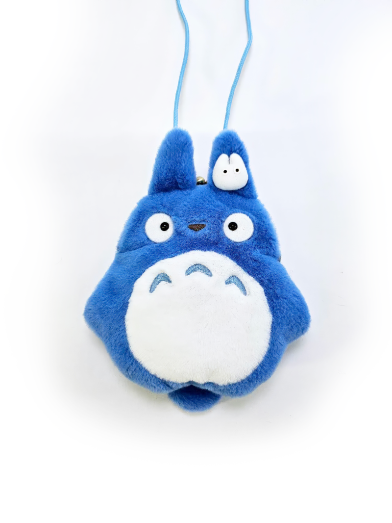 STUDIO GHIBLI - MY NEIGHBOR TOTORO: FLUFFY PURSE BLUE 