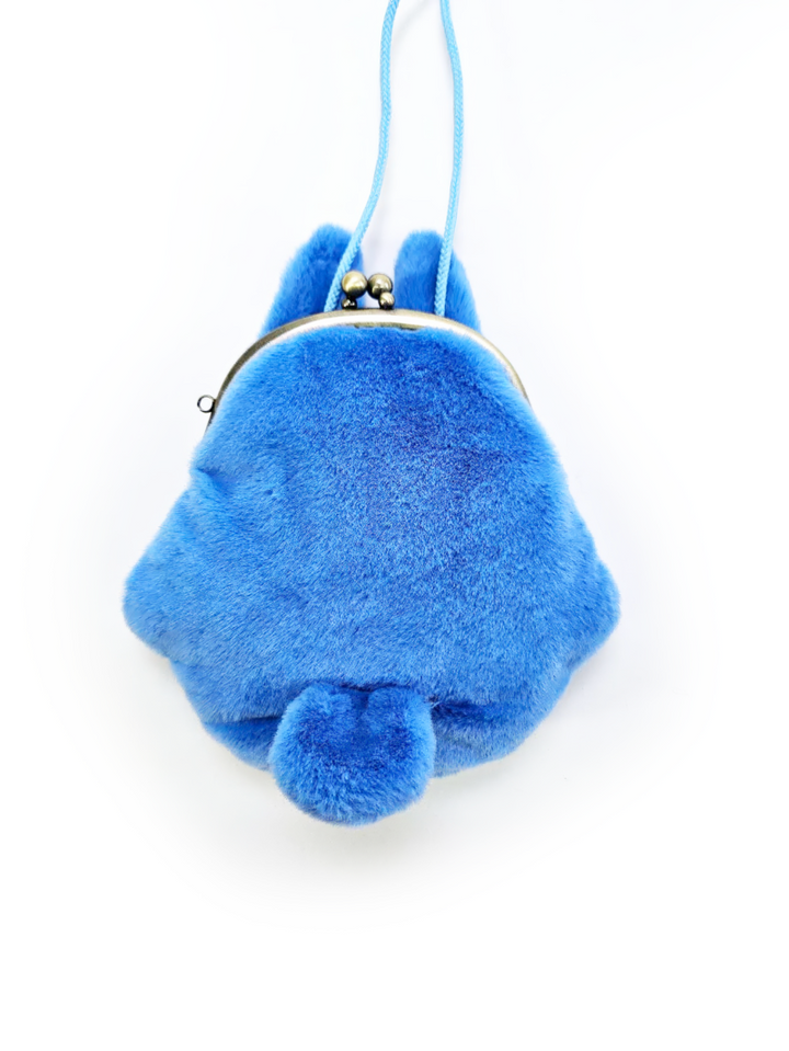 STUDIO GHIBLI - MY NEIGHBOR TOTORO: FLUFFY PURSE BLUE 