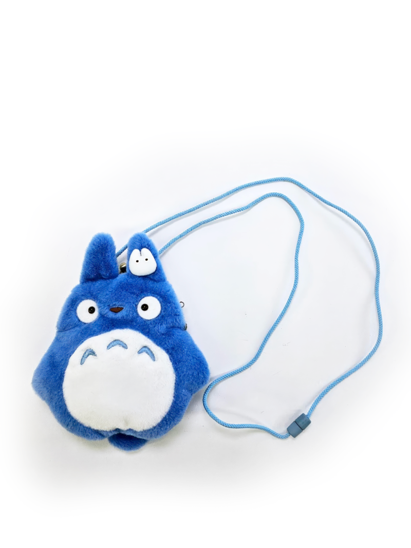 STUDIO GHIBLI - MY NEIGHBOR TOTORO: FLUFFY PURSE BLUE 