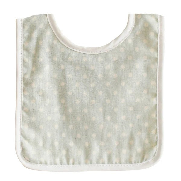 ALIMROSE - BABY BIB: DUCK EGG BLUE 