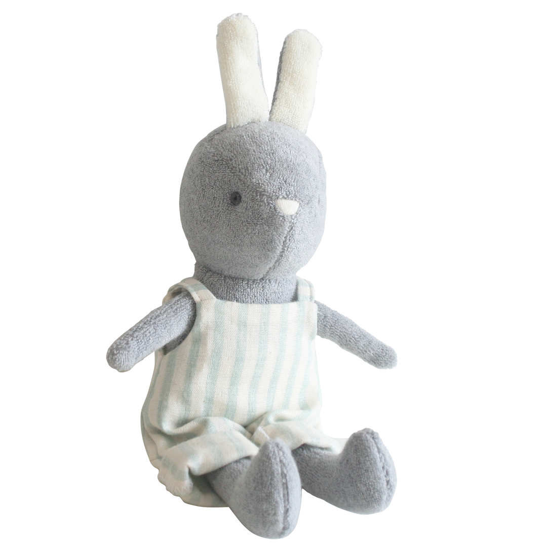 ALIMROSE - BENNY BUNNY: SAGE STRIPE 