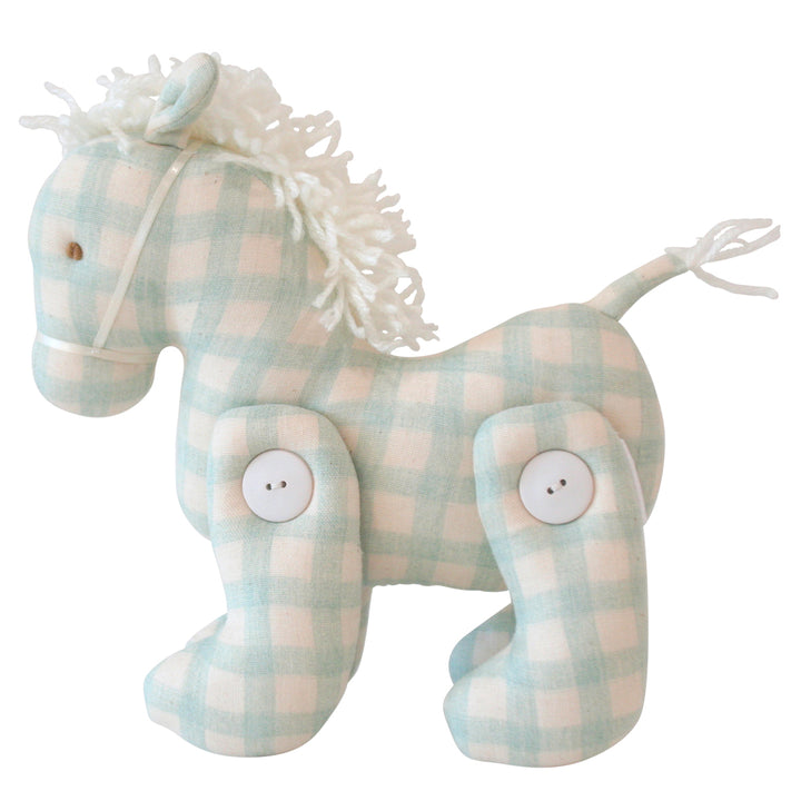 ALIMROSE - JOINTED PONY: SAGE CHECK 