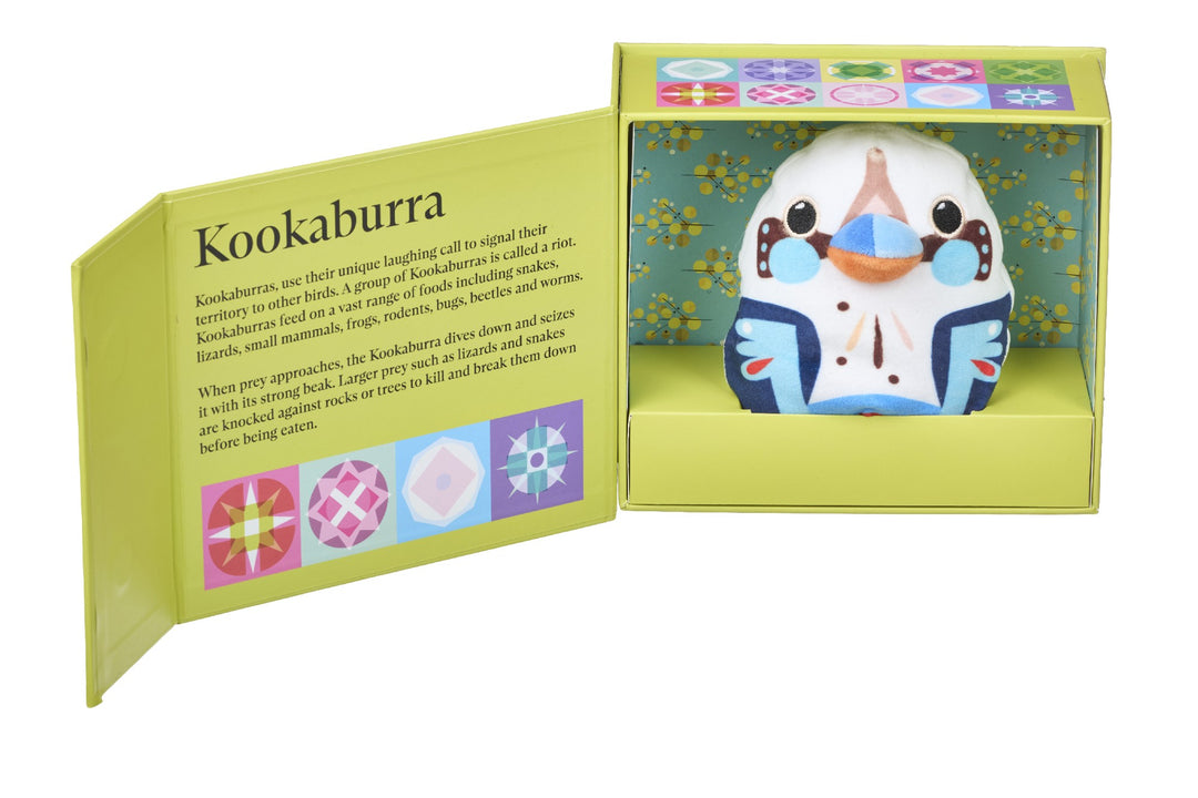 WONDERSCOPE - PETE CROMER SOFT TOY IN A BOX: KOOKABURRA