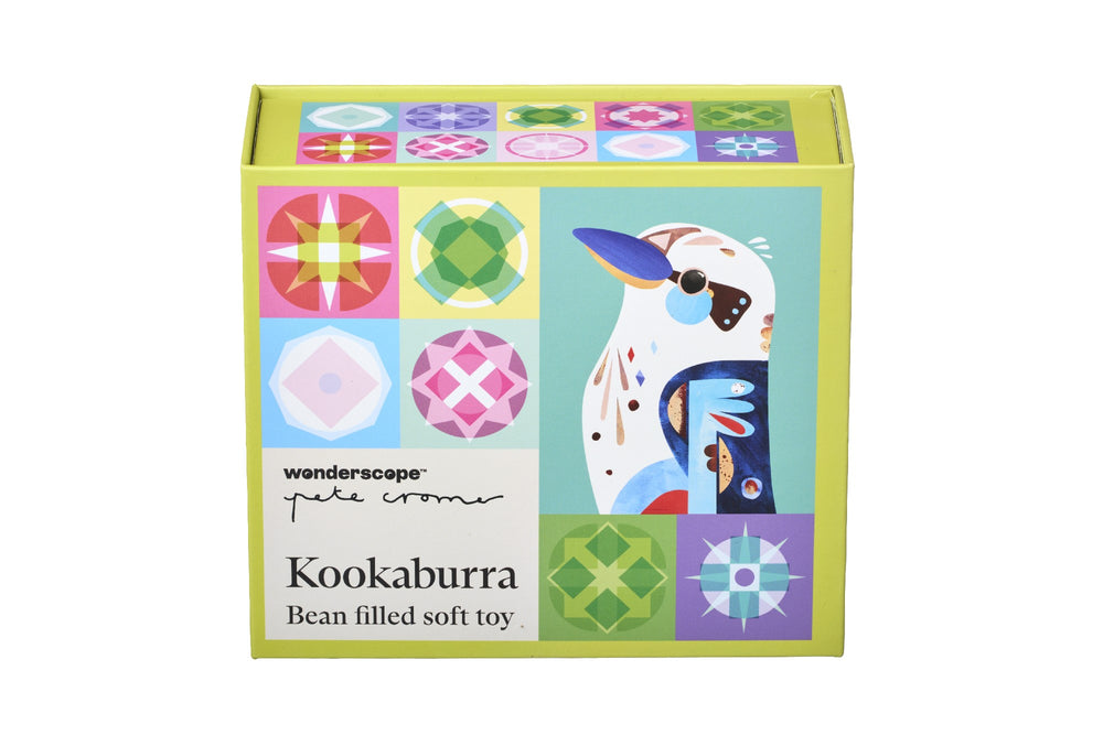 WONDERSCOPE - PETE CROMER SOFT TOY IN A BOX: KOOKABURRA
