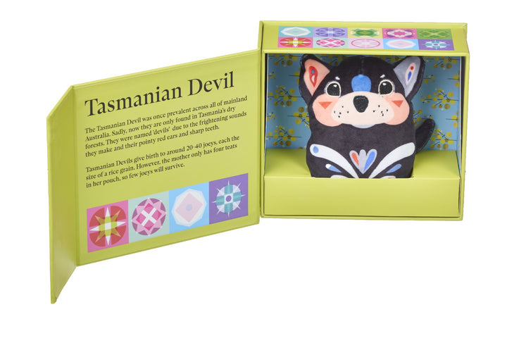 WONDERSCOPE - PETE CROMER SOFT TOY IN A BOX: TASSIE DEVIL