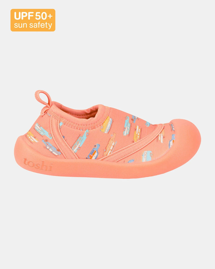 TOSHI - SWIM BABY REEF BOOTIES: SURFS UP [sz:12-18 MTHS]