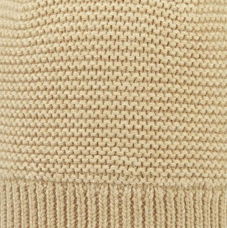 TOSHI - ORGANIC BEANIE SNOWY: DRIFTWOOD [sz:XXS - 37CM]