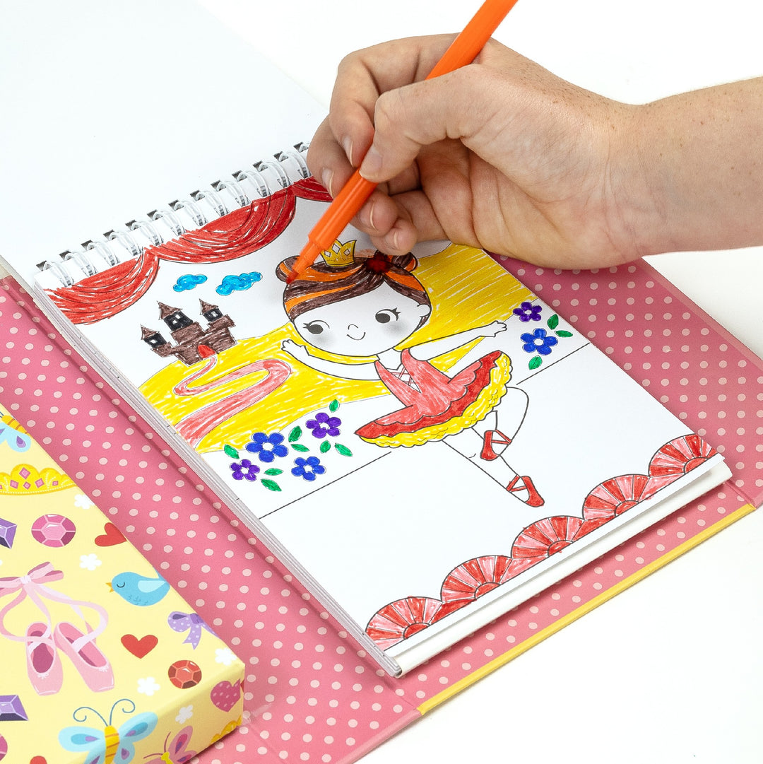 TIGER TRIBE - COLOURING SET: BALLET 