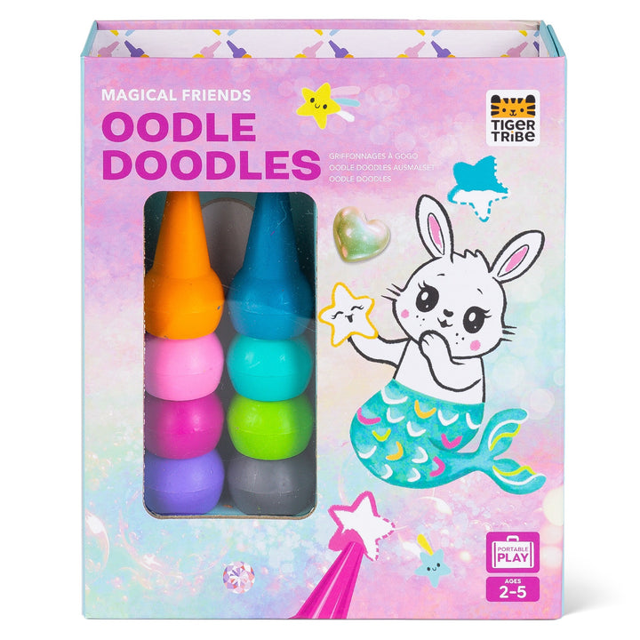 TIGER TRIBE - OODLE DOODLES COLOURING: MAGICAL FRIENDS
